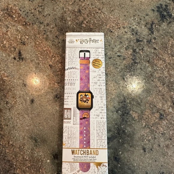 Warner Bros. Harry Potter Hermione Charms Watchband - Black and Gold - Picture 1 of 4